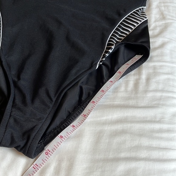 Miraclesuit One Piece Swimsuit in Black and White Racerback - Picture 13 of 14